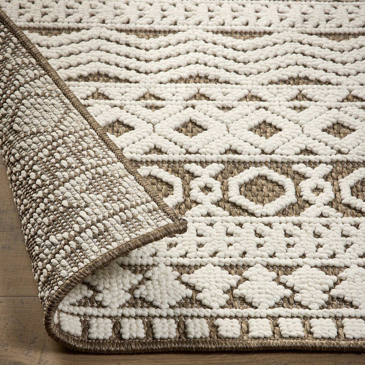 Origins Atlas Graphic Coffee Brown Rug