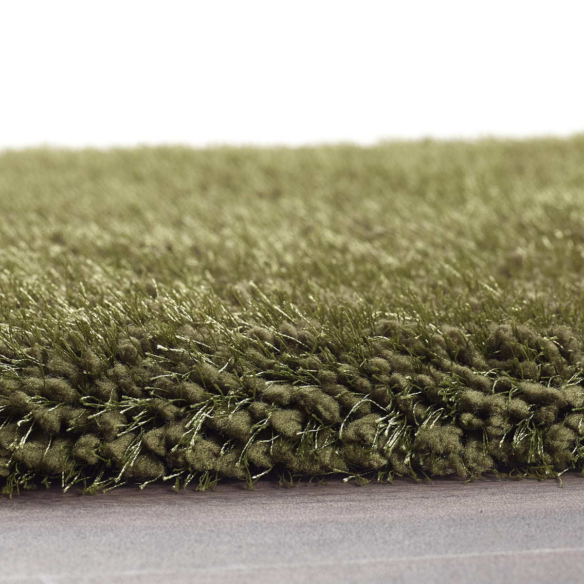 Origins Chicago Olive Green Soft Pile Rug