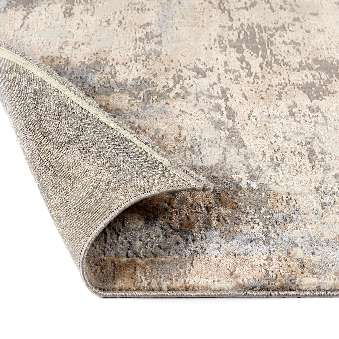 Origins Aura Cosimo Large Distressed Blue Grey Rug 160cm x 230cm