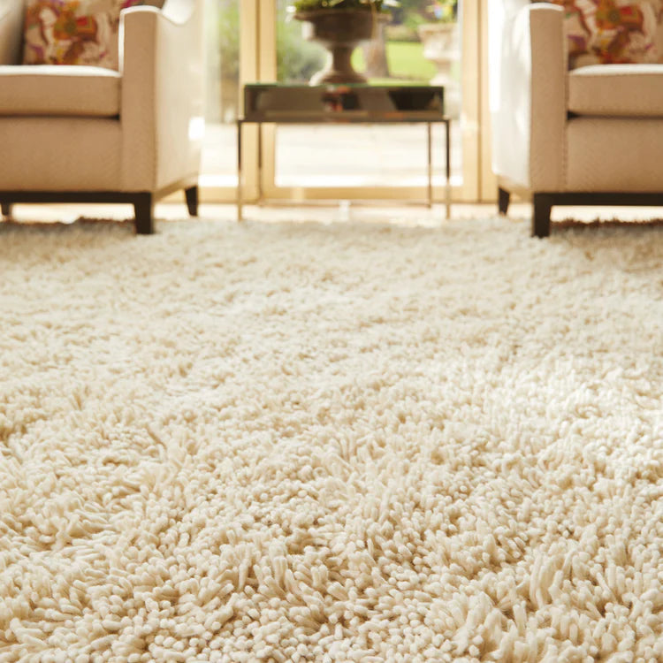 Rug Guru Imperial Ivory Soft Pile Wool Rug