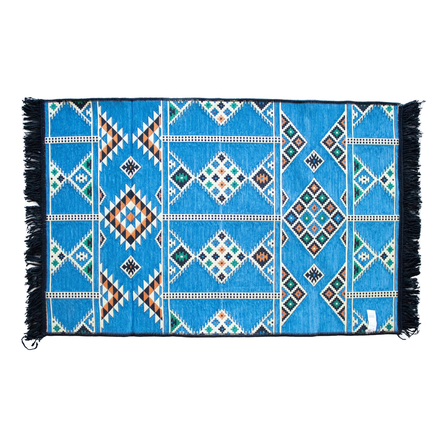 Sky Blue Kilim Rug 125x80 cm