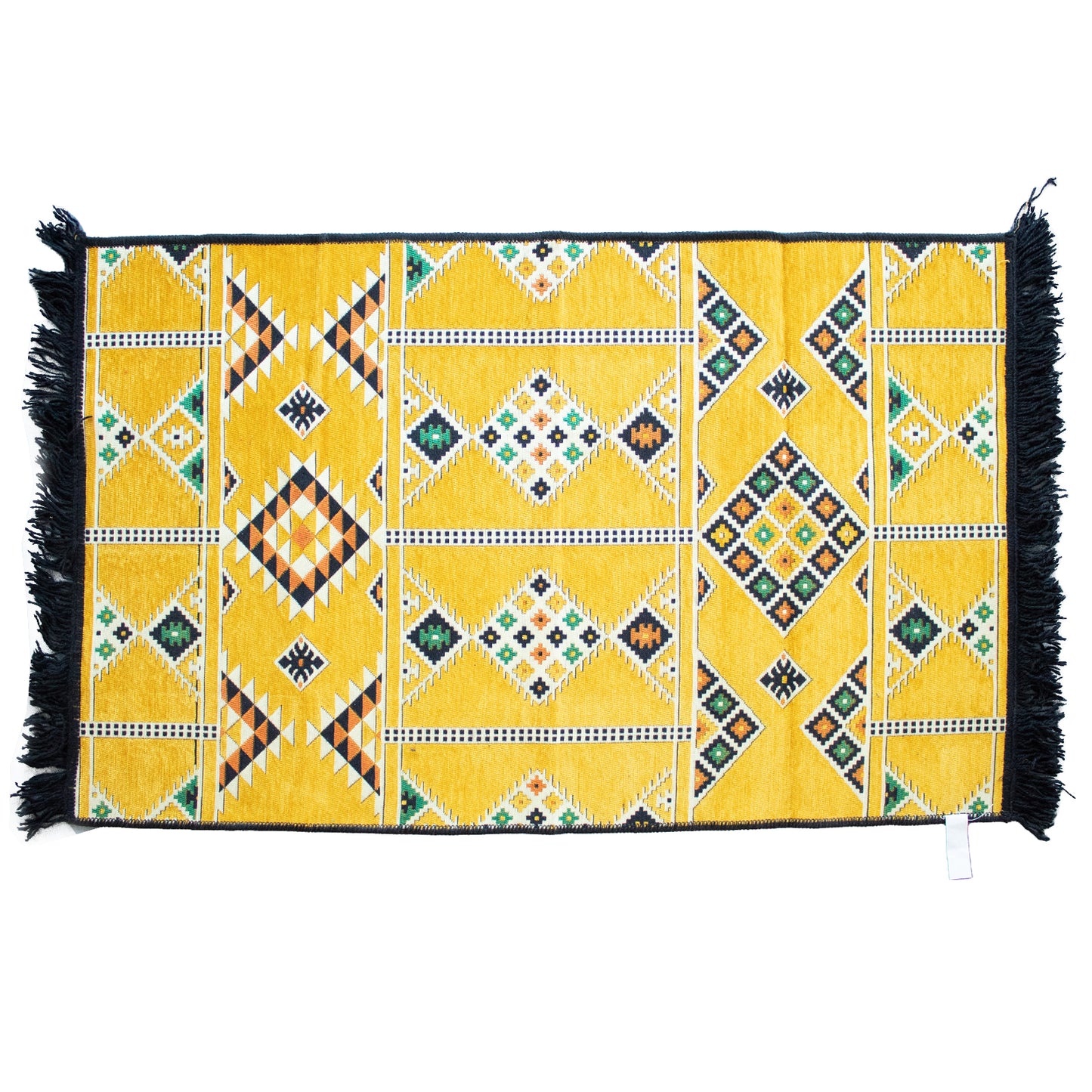Yellow Kilim Rug 125cm x 80 cm