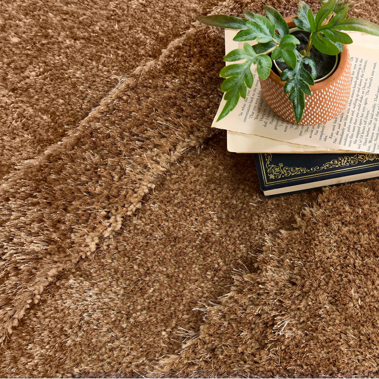 Origins Frame Large Latte Brown Rug