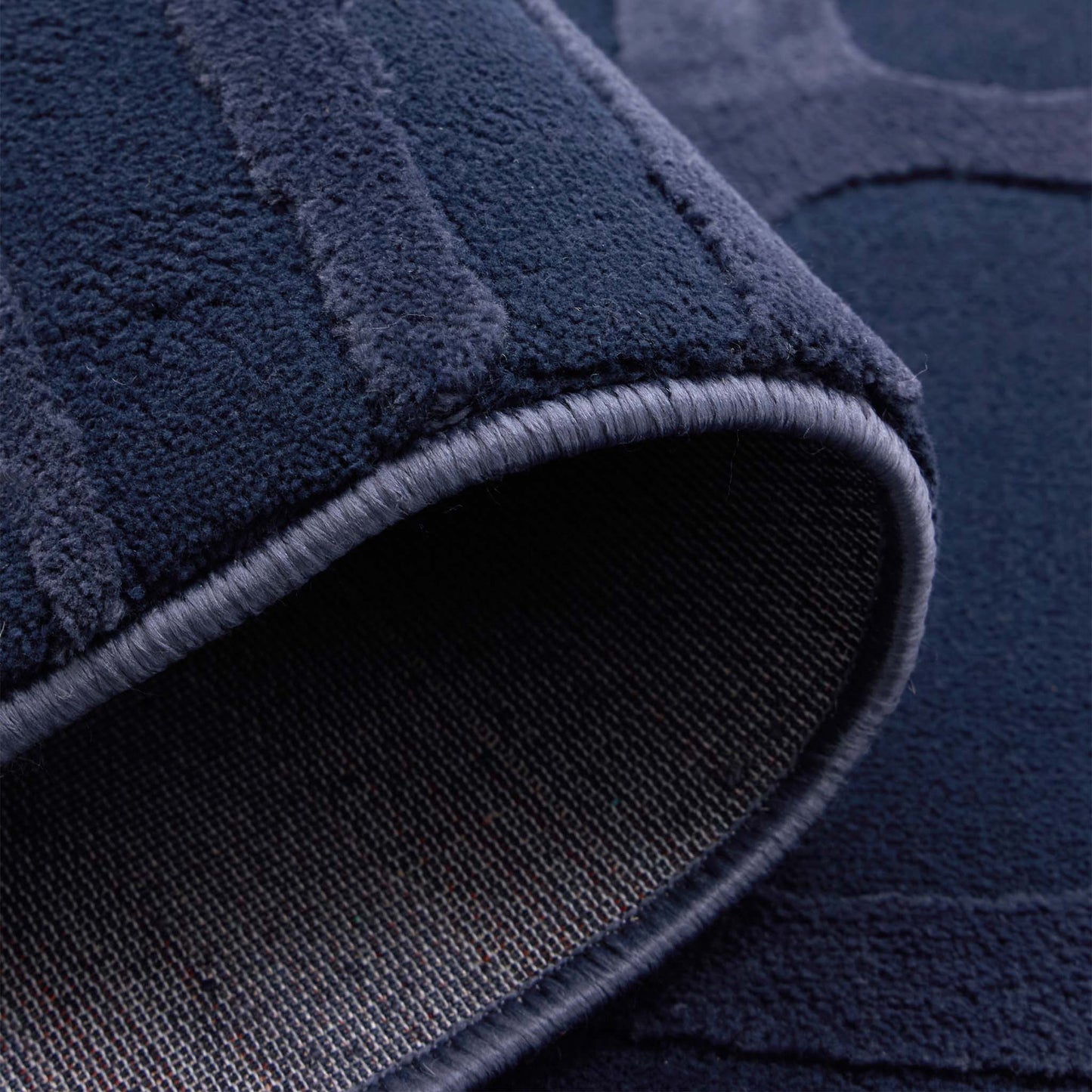 Origin Pathway Large Navy Blue Washable Rug 160cm X 230cm