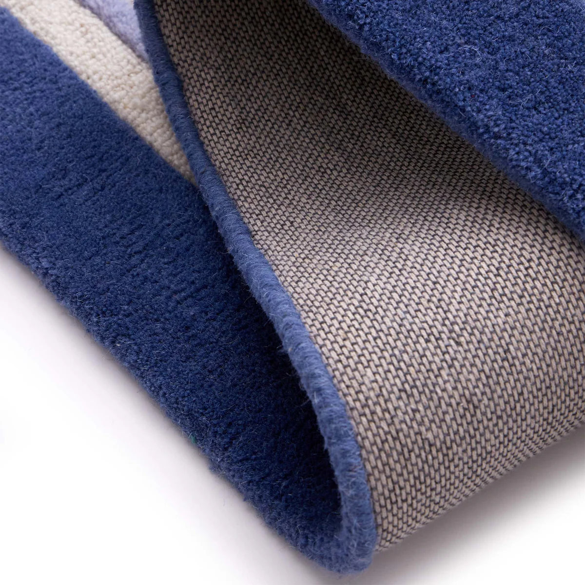 Origin Piper Blue Classic Wool Rug