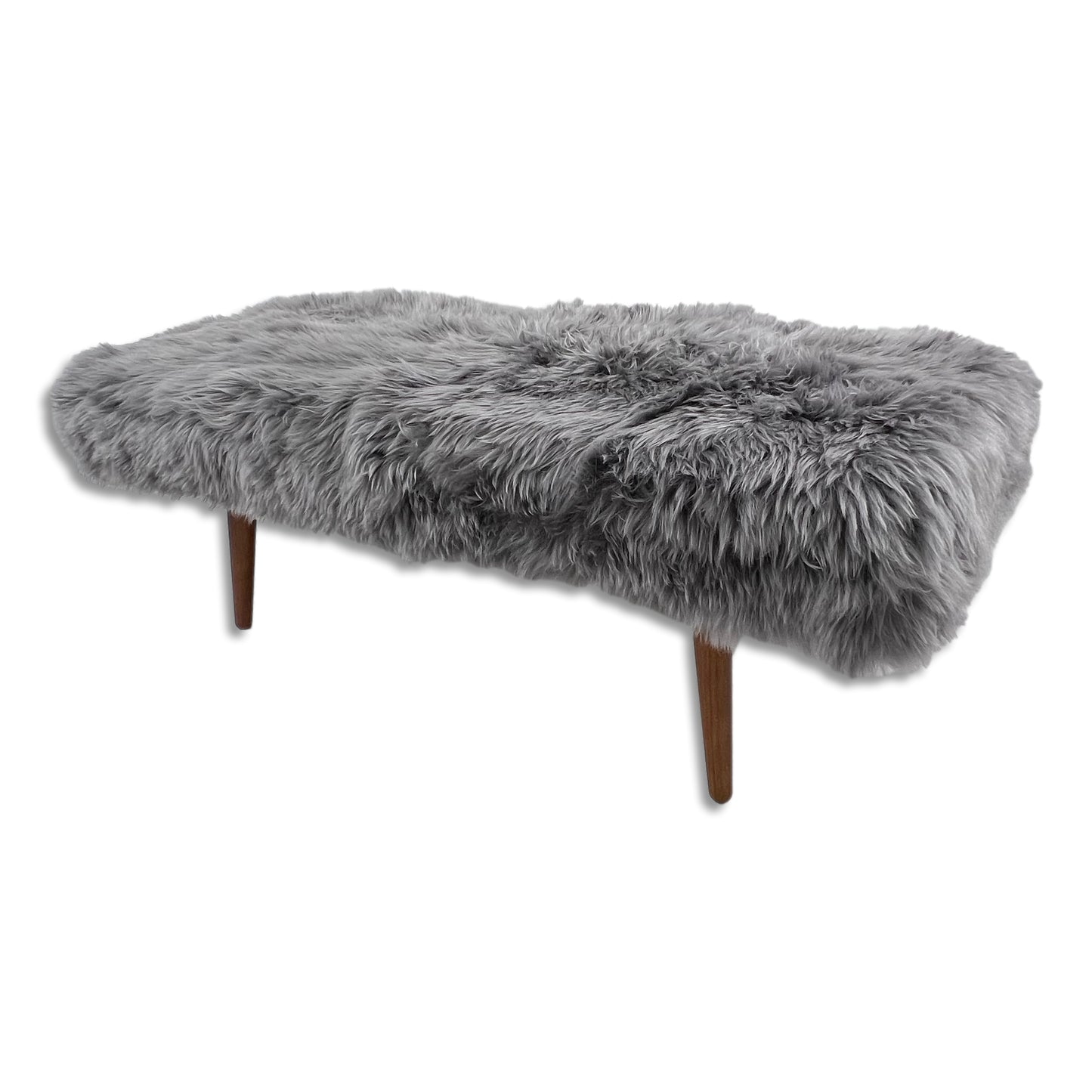 Shearling Sheepskin End Of Bed Bench