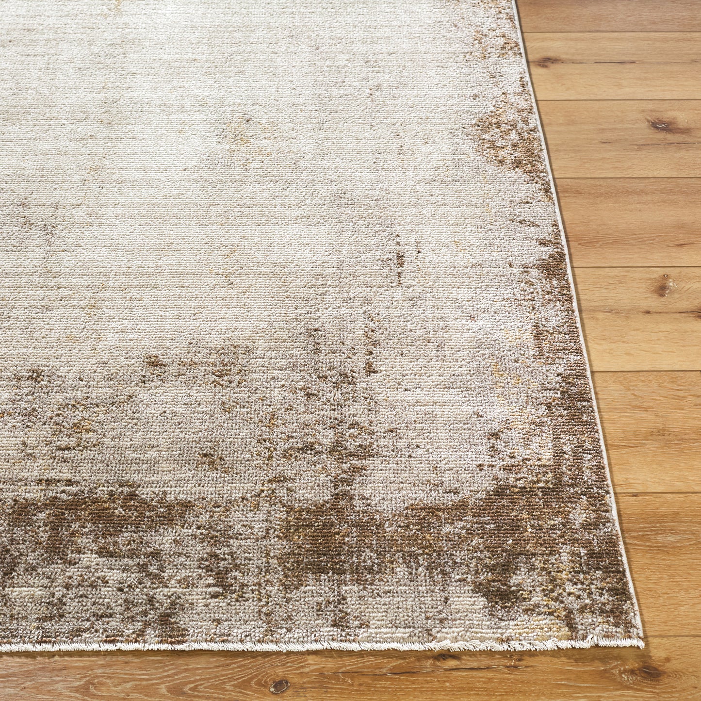 Myrtle Avenue IV by Galey Alix Modern Brown Marble Rug