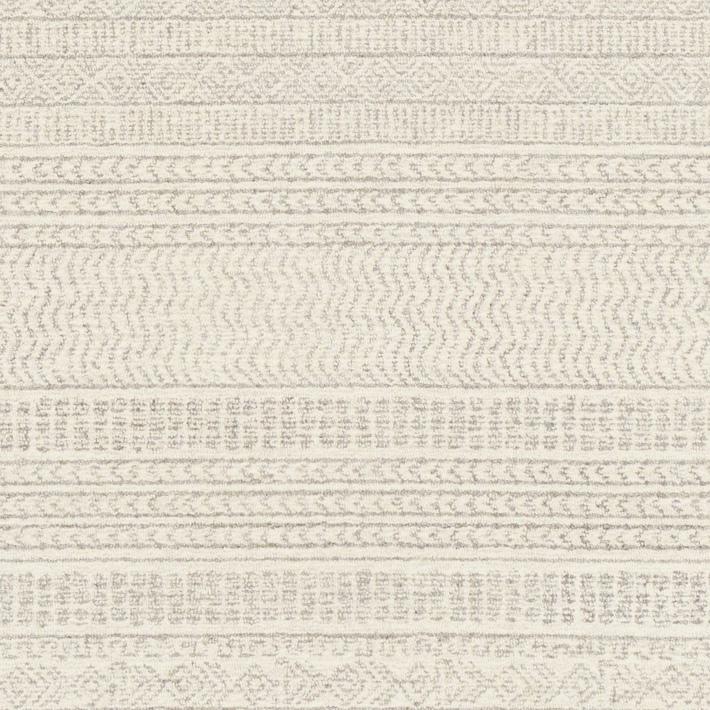 Maroc Global Cream Tribal Wool Rug