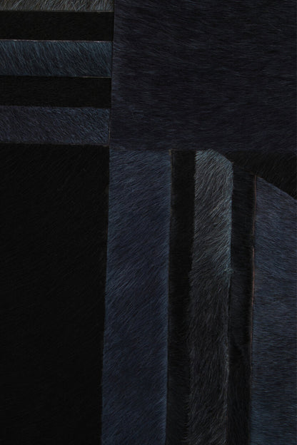 Safira Grey And Black Deco Print Wall Art