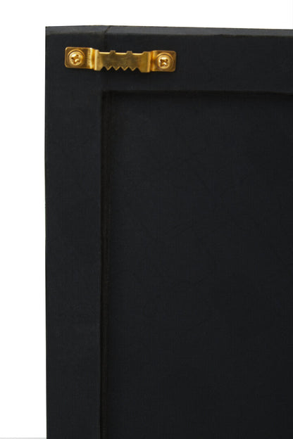 Safira Grey And Black Deco Print Wall Art