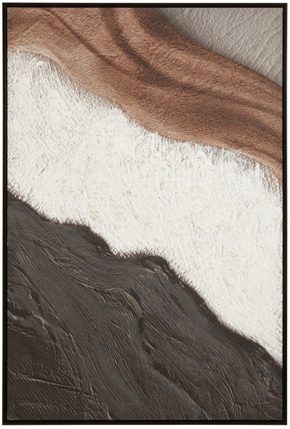 Astratto Earthy Tones Textured Wall Art