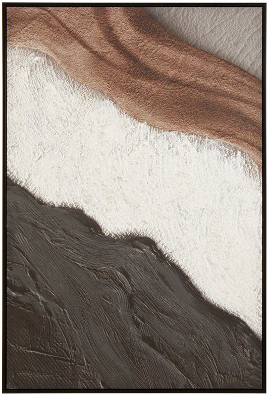 Astratto Earthy Tones Textured Wall Art