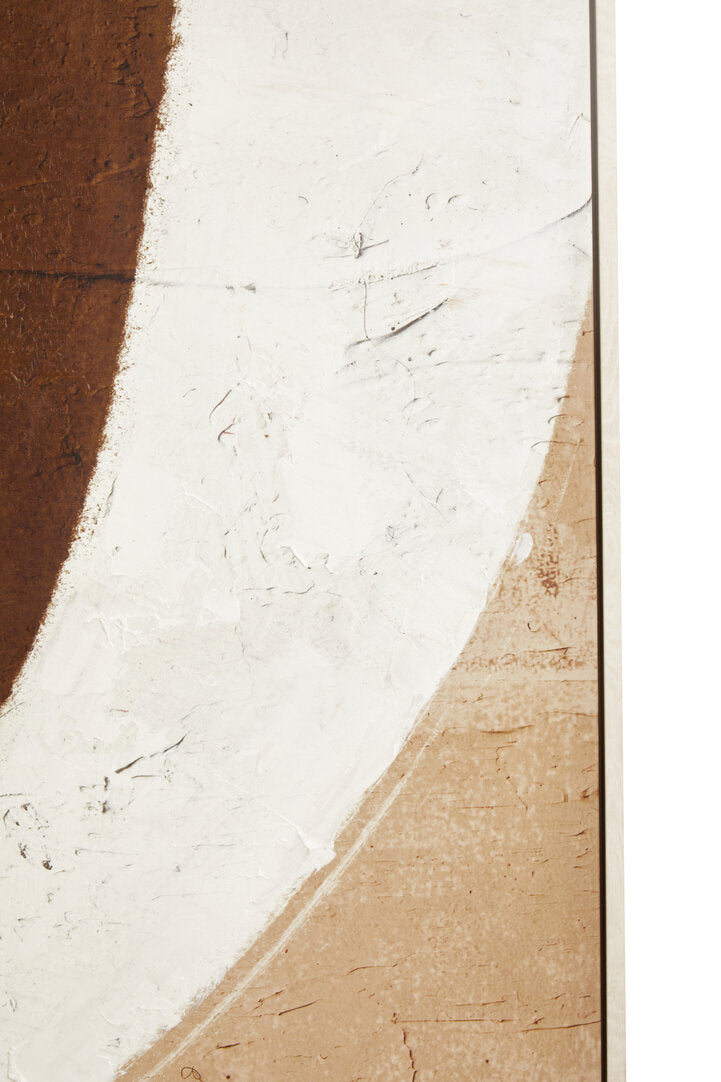 Astratto Brown and Natural Textured Wall Art