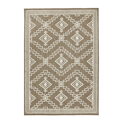 Origins Atlas Diamond Coffee Brown Rug