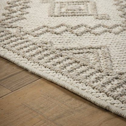 Origins Atlas Diamond Cream Rug