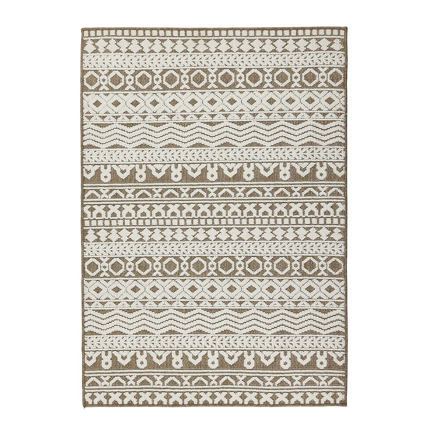 Origins Atlas Graphic Coffee Brown Rug