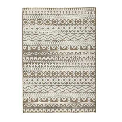 Origins Atlas Graphic Coffee Brown Rug