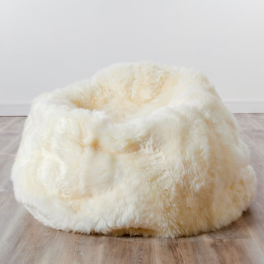 XL Luxurious Sheepskin Beanbag