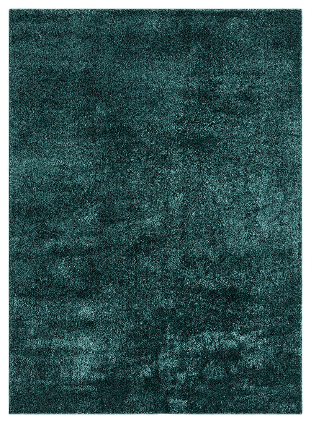Comfy Plain Emerald Green Washable Rug