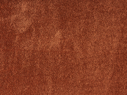 Comfy Plain Brown Terracotta Washable Rug