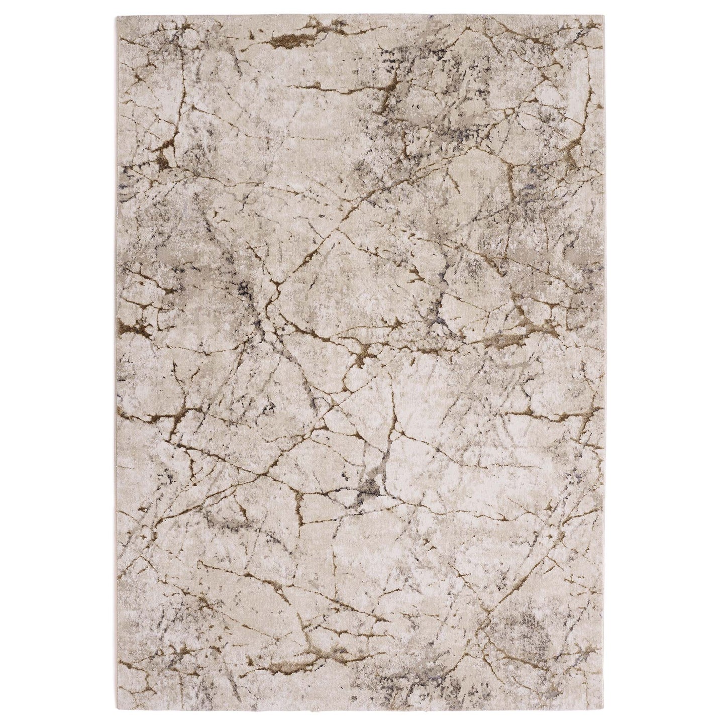 Origin Calacatta Earth Natural Cream and Brown Rug 200cm X 290cm