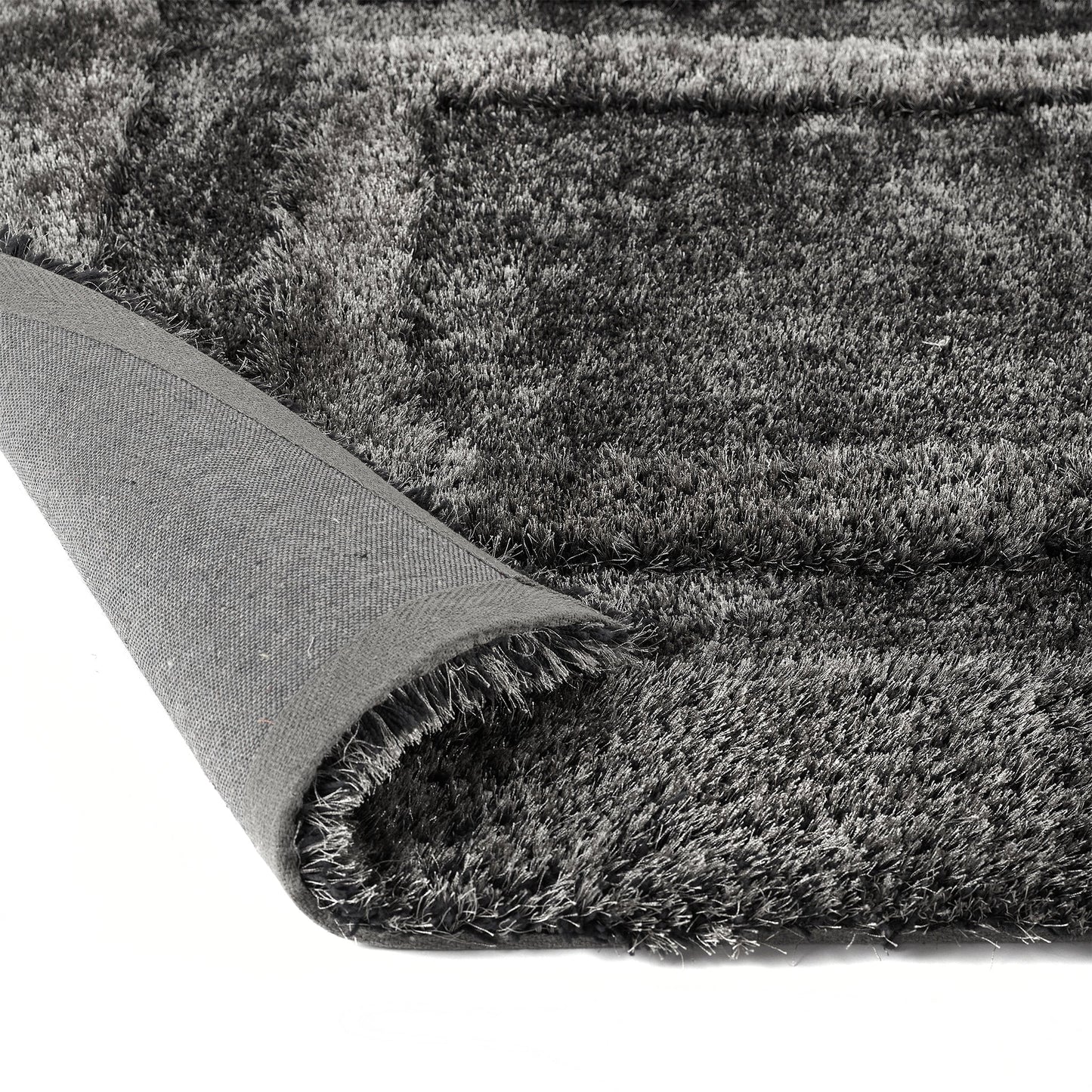 Origins Frame Large Charcoal Grey Rug