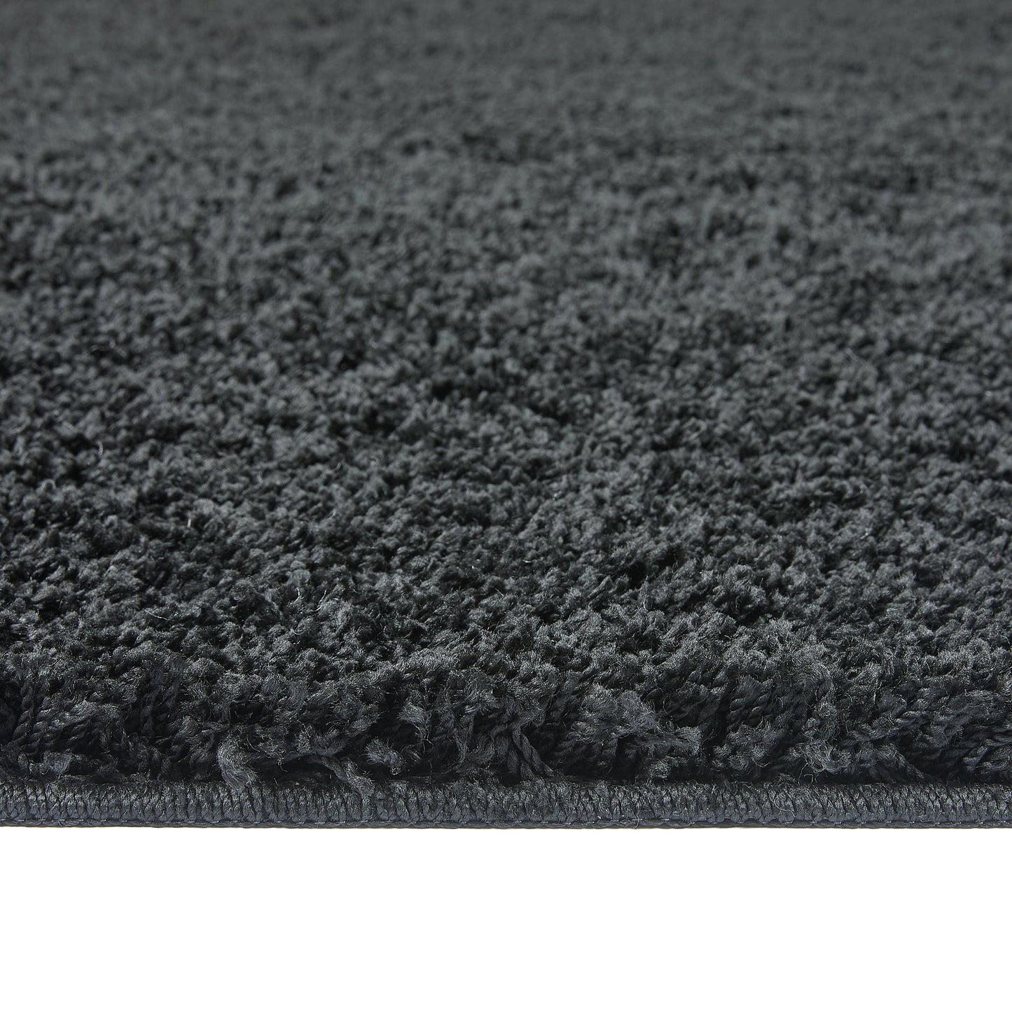 My Rug Medium Charcoal Grey Shaggy Machine Washable Rug 140cm x 200cm