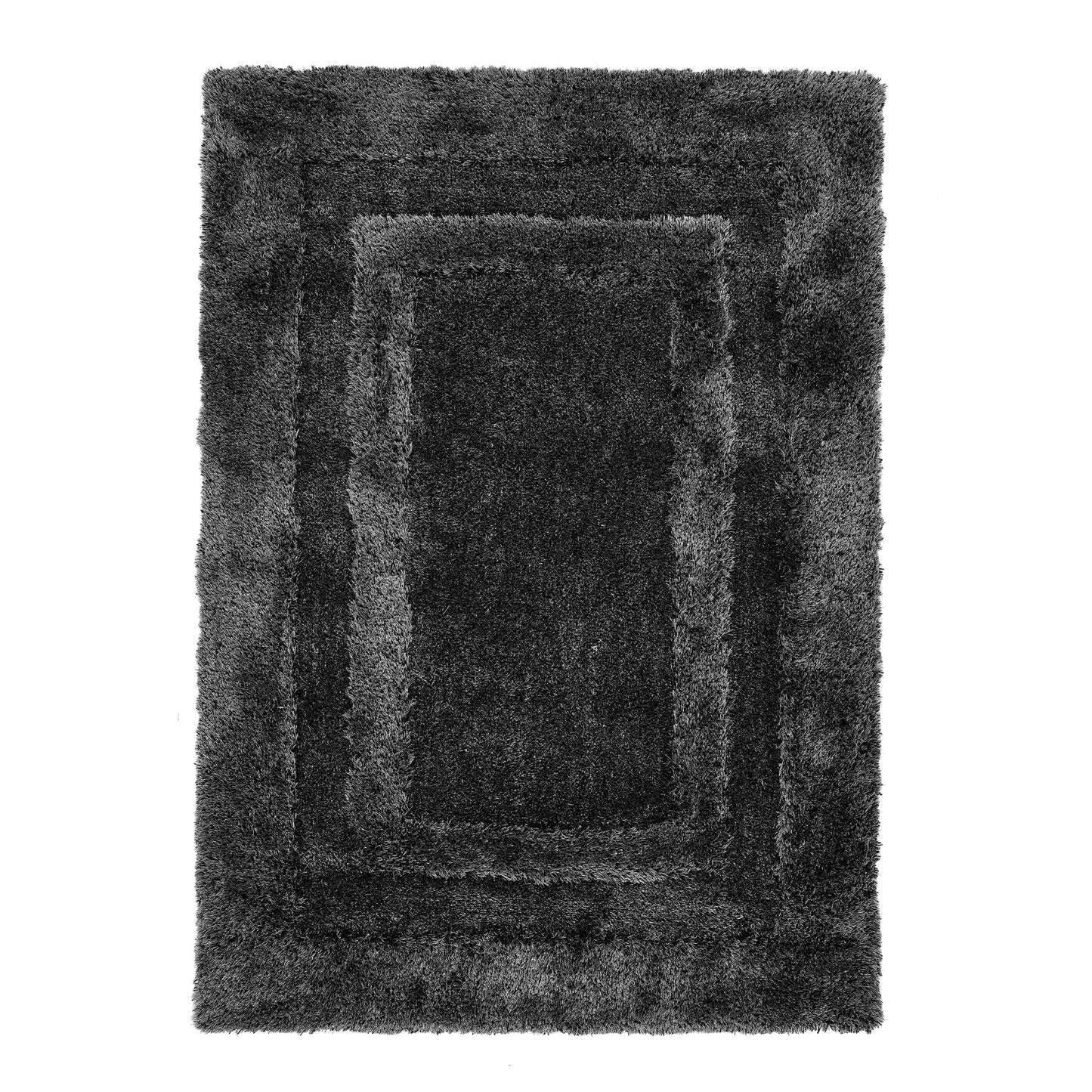 Origins Frame Large Charcoal Grey Rug