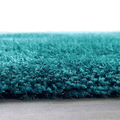 Origins Chicago Dark Teal Soft Pile Shaggy Rug