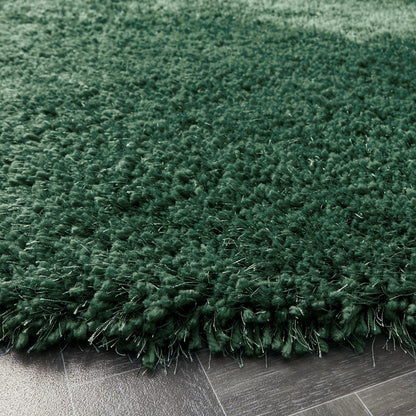 Origins Chicago Forest Green Soft Pile Shaggy Rug