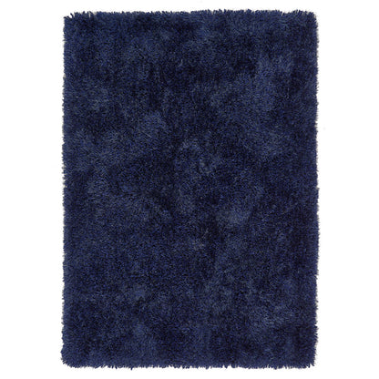 Origins Chicago Indigo Soft Pile  Shaggy Rug