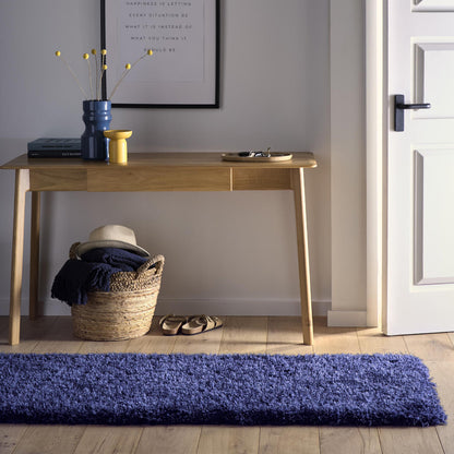 Origins Chicago Indigo Soft Pile  Shaggy Rug