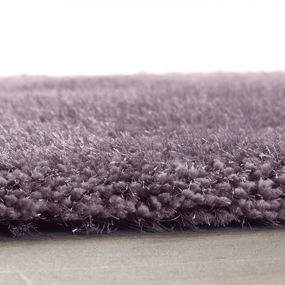 Origins Chicago Lavendar Soft Pile Shaggy Rug