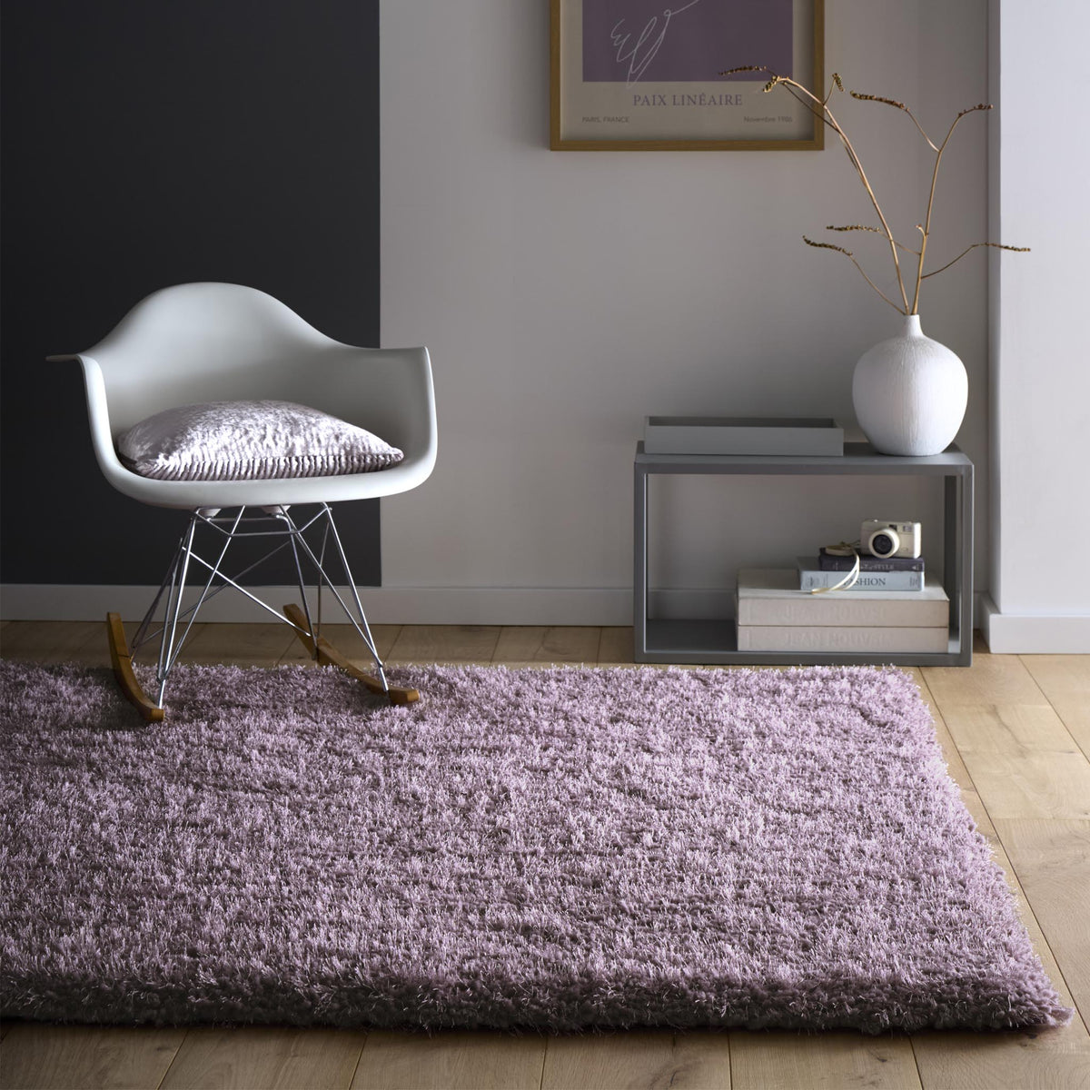 Origins Chicago Lilac Soft Pile Rug