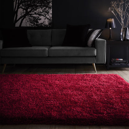 Origins Chicago Red Soft Pile Rug