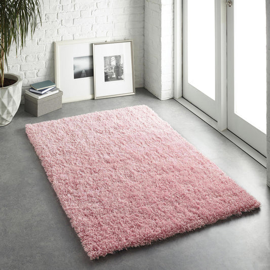 Origins Chicago Rose Pink Soft Pile Rug