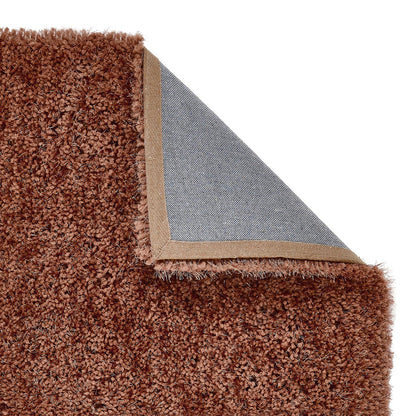 Origins Chicago Rust Brown Soft Pile Rug