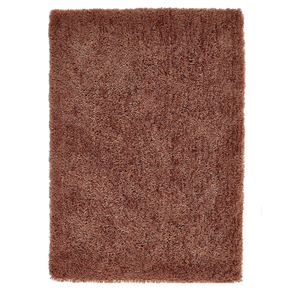 Origins Chicago Rust Brown Soft Pile Rug