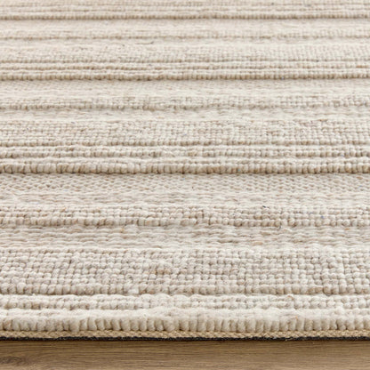 Origins Chunky Knit Cream Wool Rug
