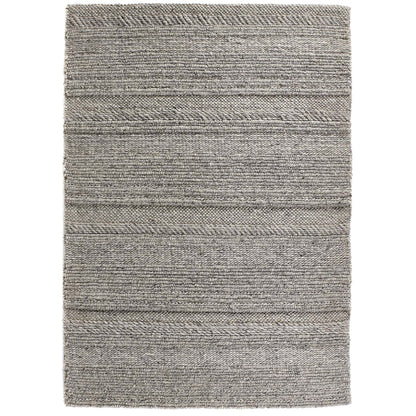 Origins Chunky Knit Natural / Grey Wool Rug