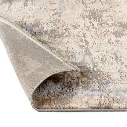 Origins Aura Cosimo Large Distressed Blue Grey Rug 160cm x 230cm