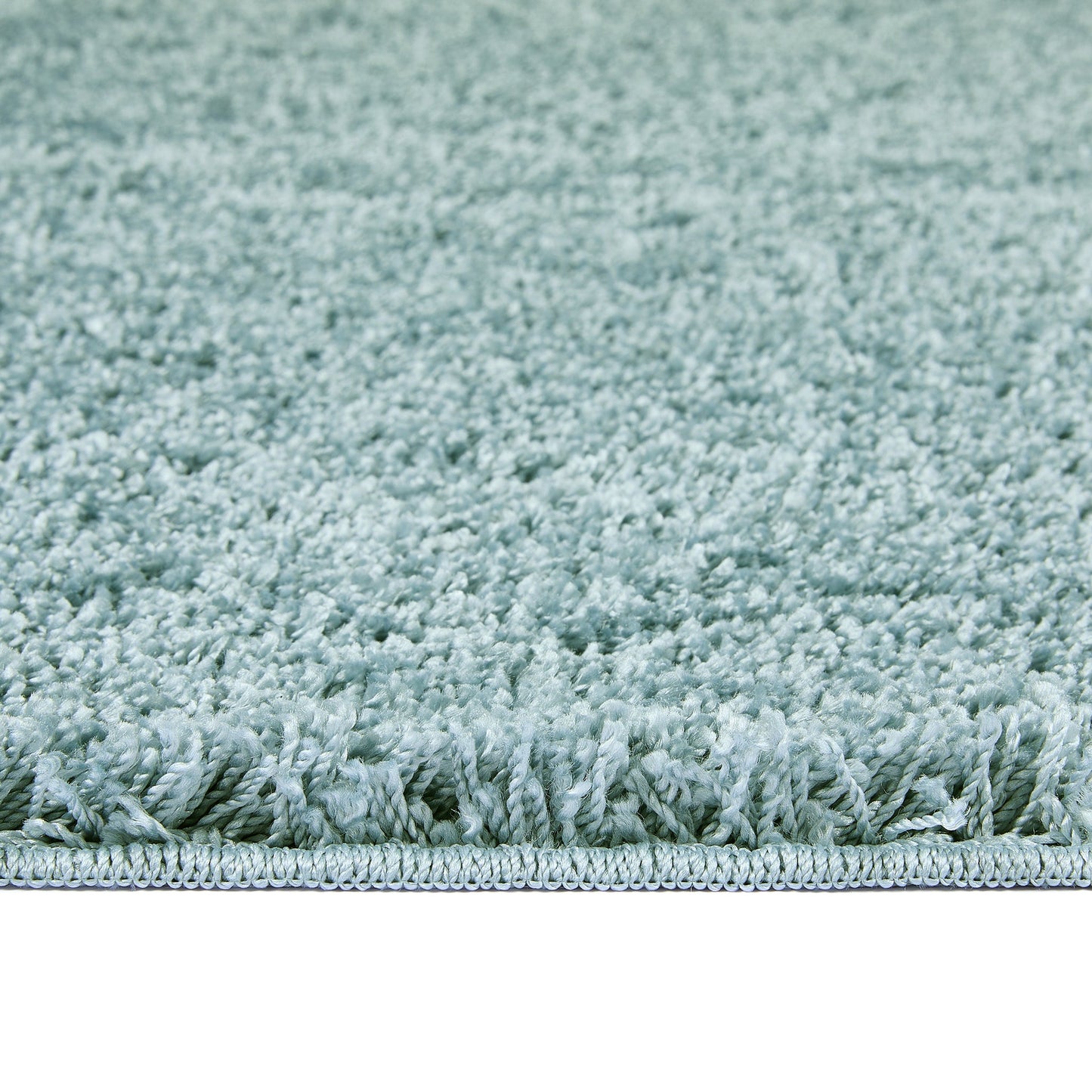 My Rug Denim Blue Medium Shaggy Machine Washable Rug 140cm x 200cm