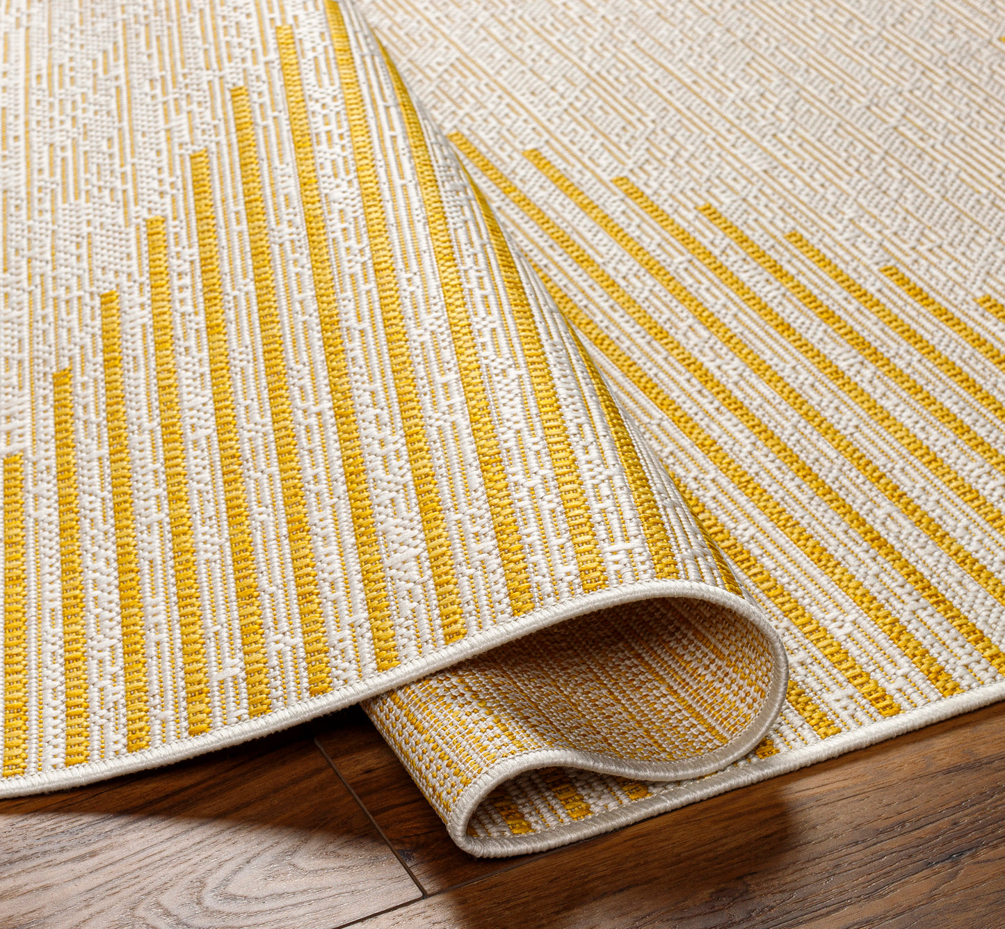 Eagean Global Yellow Modern Rug