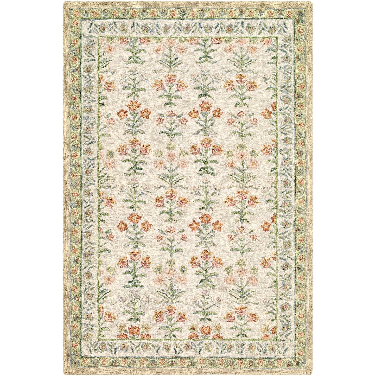 Fairfax Global Sage Traditional  Wool Rug