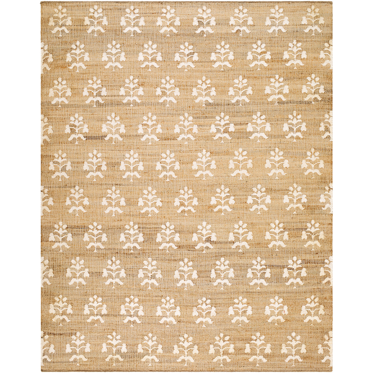 Fiorina Global Sandstone and Cream Jute Rug