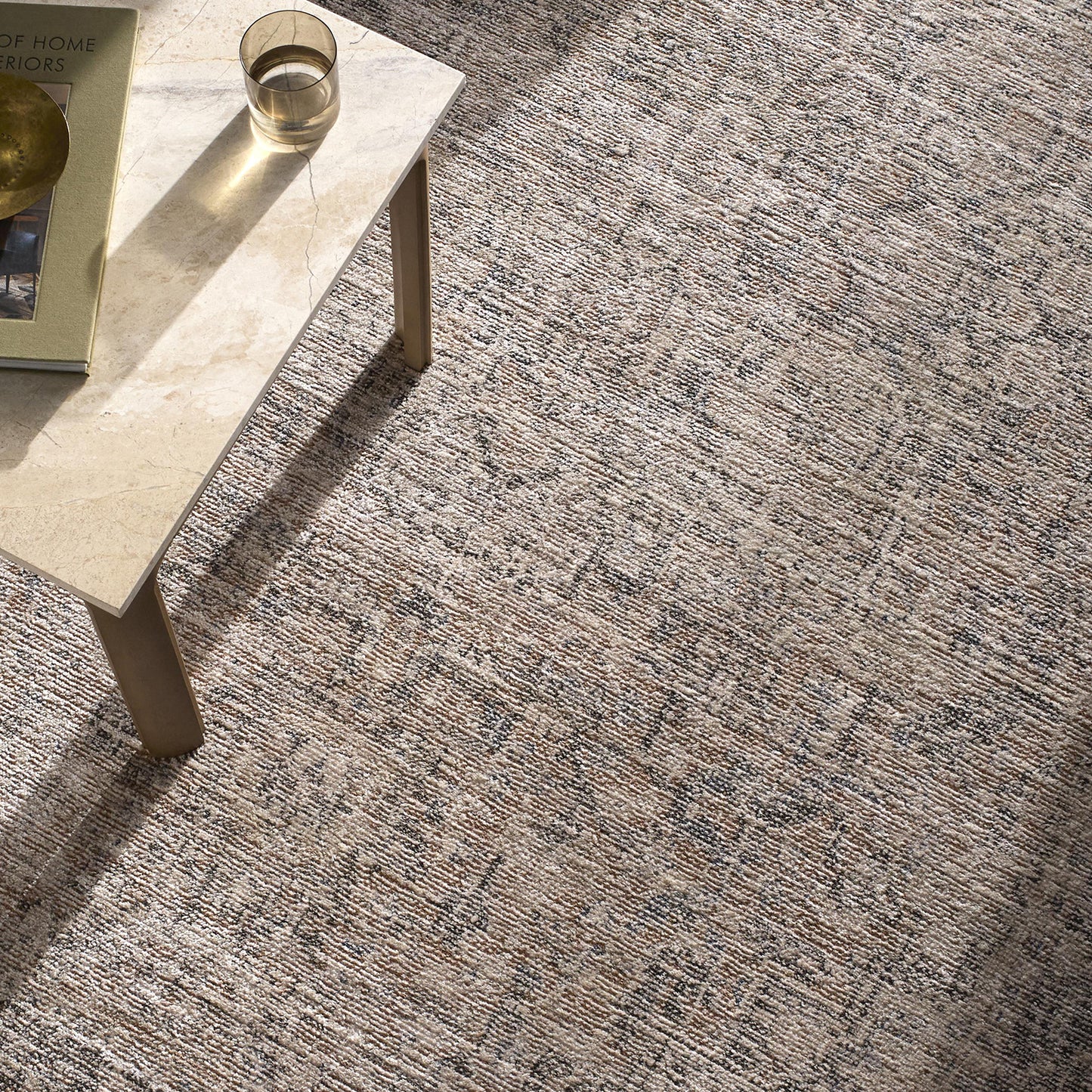 Maria Elena by Galey Alix Beige Vintage Boho Rug