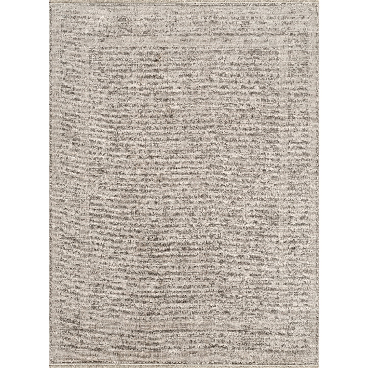 Maria Elena by Galey Alix Ivory Vintage Boho Rug