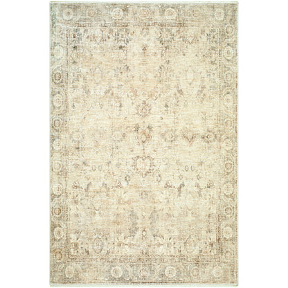Fetscher by Galey Alix Beige Vintage Boho Rug