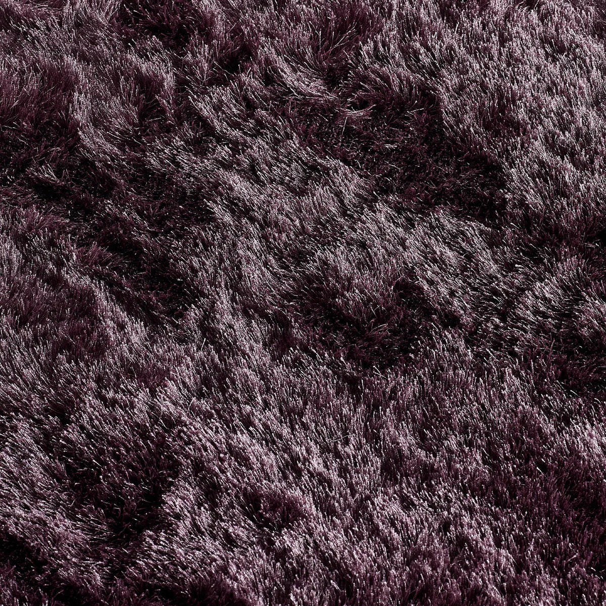 Origins Glamour Deluxe Mauve Purple Soft Pile Rug