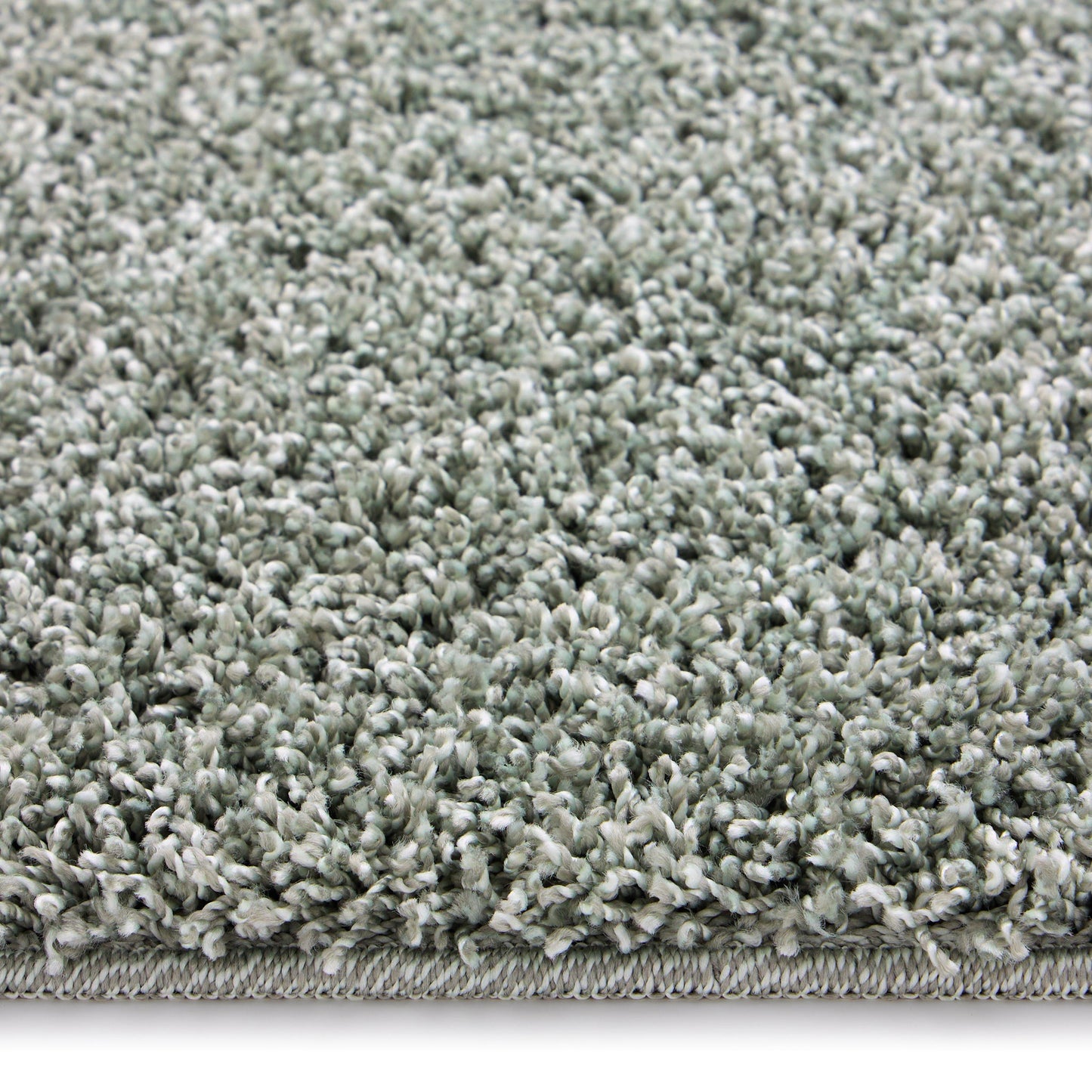 My Rug Fleck Green Medium Shaggy Machine Washable Rug 140cm x 200cm